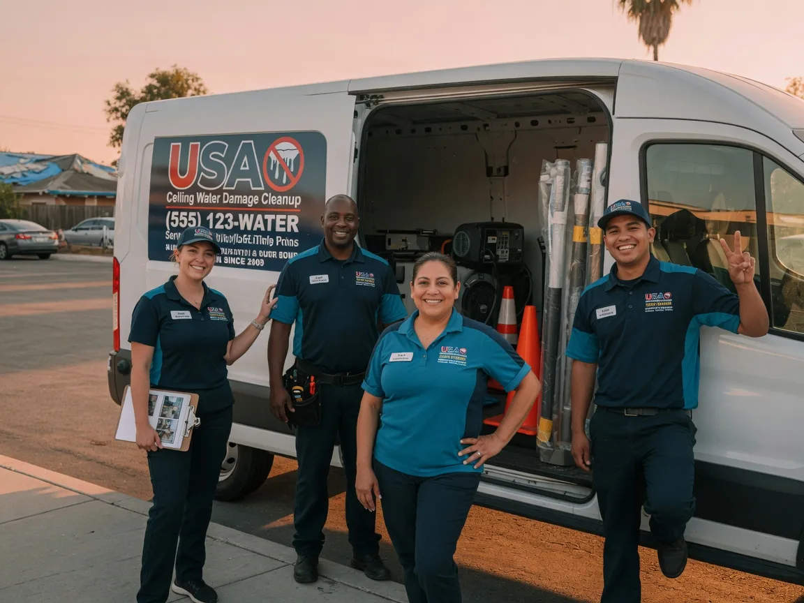 Ceiling Water Damage Restoration company in La Verne, CA